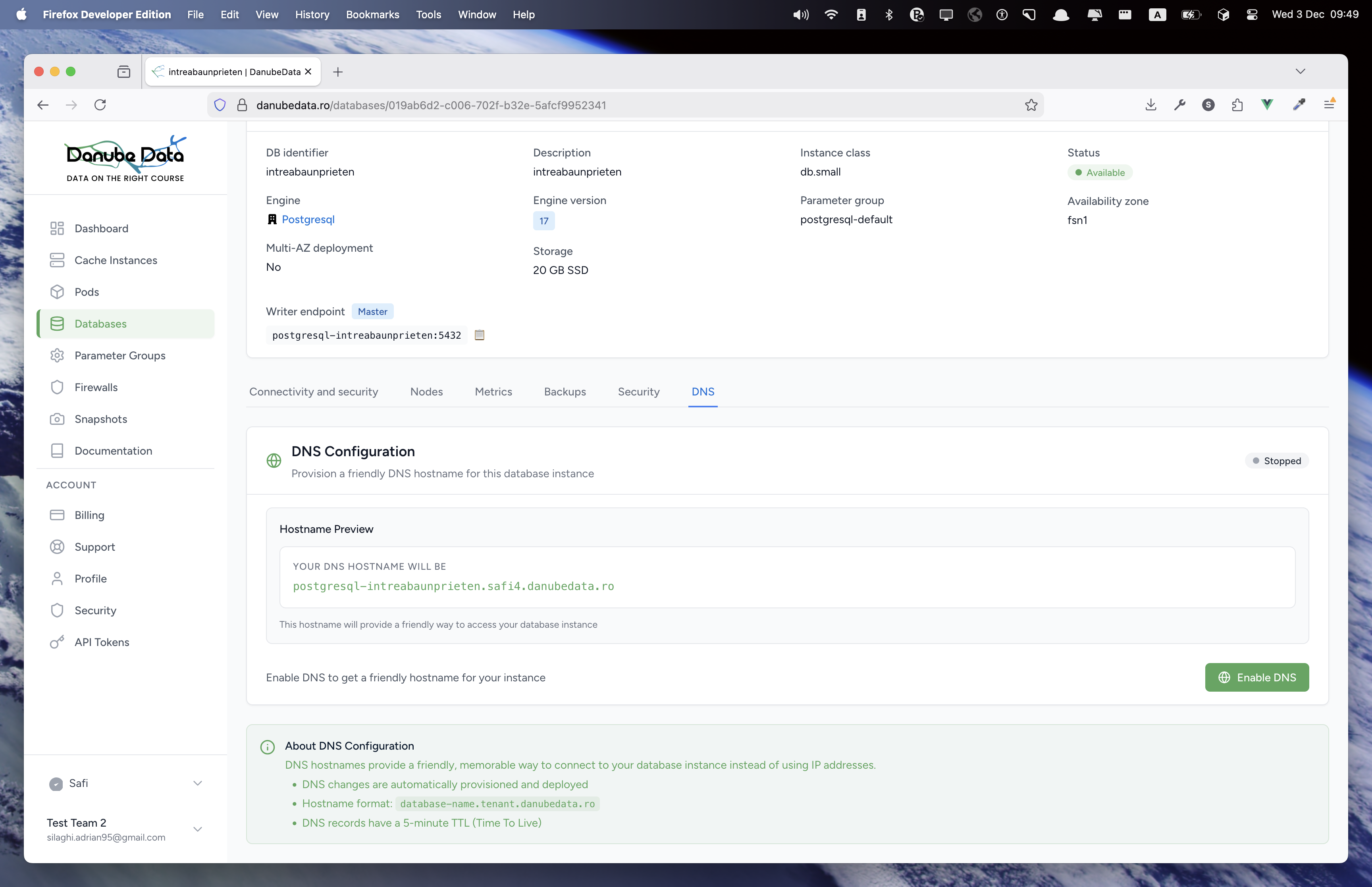 DanubeData External DNS - Automatic DNS management